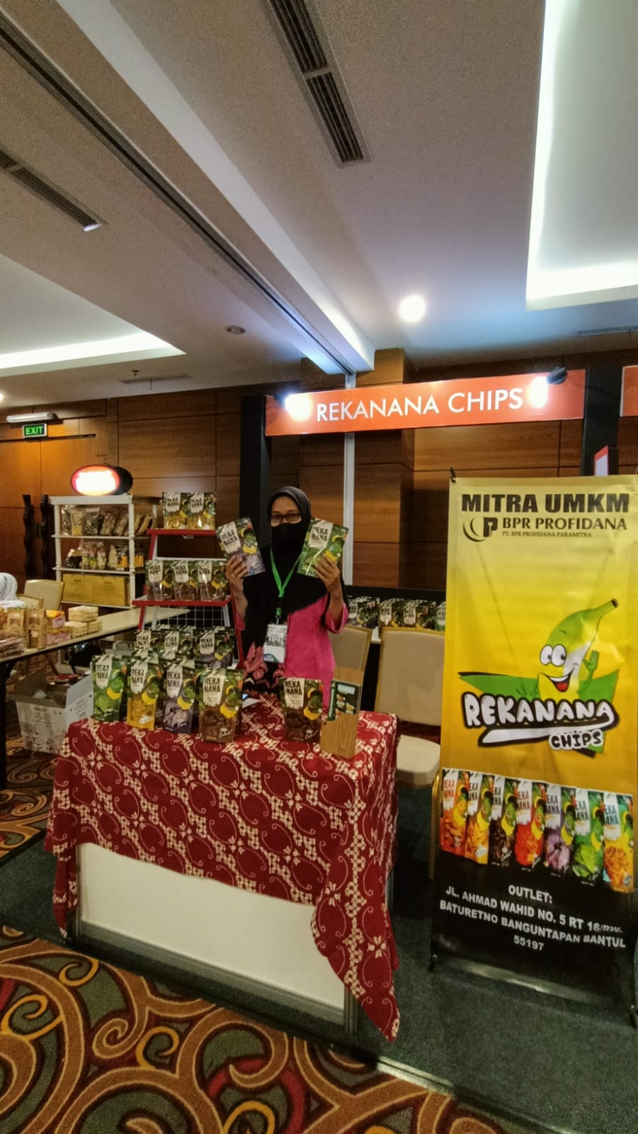 Mitra UMKM DINA CRAFT & REKANANA BPR PROFIDANA PARAMITRA ACARA MUNAS PERBARINDO